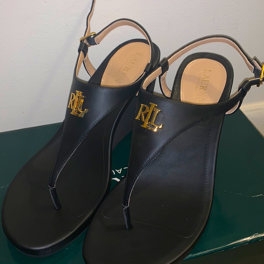 Ralph Lauren Sandal Wedges